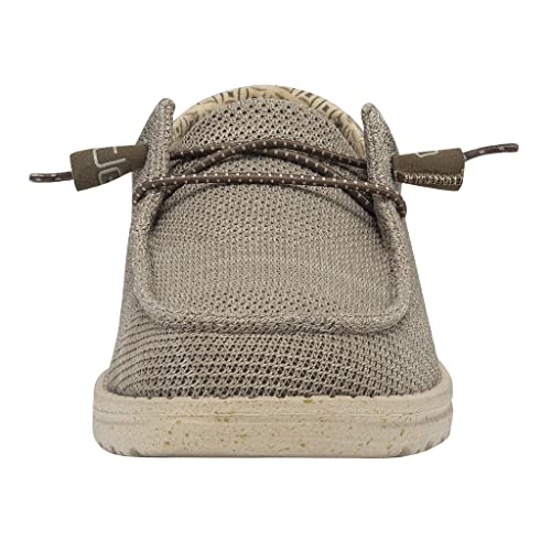 Image of HEYDUDE Women's Wendy Chambray | Women's Shoes | Women's Lace Up Loafers | Comfortable & Light-Weight