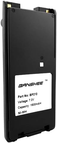 Banshee Battery for ICOM BP-210 BP-222 BP-210N BP-209N BP-222N HIGH Capacity NIMH