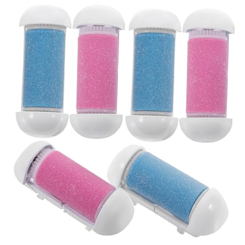 Beaupretty 6 Piezas Accesorios Para Amoladoras De Pie Almohadillas Para Quitar Callos De Los Pies Herramienta Removedor De Piel Muerta Para El Cuerpo Piedra Pómez Recambios De Limas Para Pies