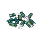 Willwewon 10PCS 400V 10UF Kondensator 10x17mm(0.39x0.67in) Hochfrequenz Aluminium-elektrolytische Kondensatoren für TV, LCD-Monitor, Spiel