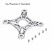 Produktbild iMusk Gimbal Schwingungsdämpfer Montageplatte Stoßdämpfende Dämpfungsplatte für DJI Phantom 3 Drone Zubehör (Für Phantom 3 Standard)