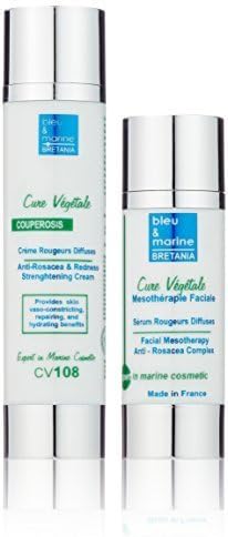 Veana Anti-Rosacea Strengthening Cream Plus Serum, Rosacée, Pack of 1 Pack (1 x 2 Pieces)