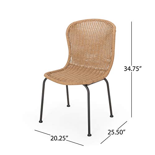 Christopher Knight Home Dinah Wicker Dining Chairs #TOP21