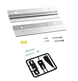 Hangman 10' Heavy-Duty Mirror and Picture Hanger with Security Lock Includes Walldog Anchorless Screws - Aluminum (HM-10D-SL)