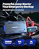 AUTOONE 4000A Car Jump Starter, Battery Jumper Starter Portable for Compact Car Up to 10.0L Gas and 8.0L Diesel Engine Jump Box with Jumper Cables, USB Output and LED Light #1