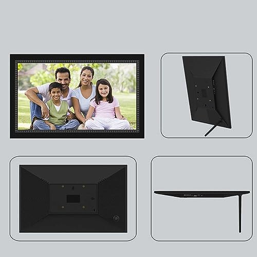 Image of Smart Digital Picture Frame 15.6 Inch, Share Video Clips and Photos Instantly via E-Mail or App, Black