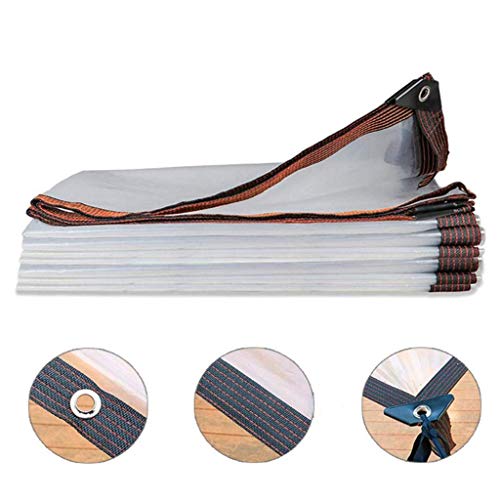 Kofferraum Tarps Tarpaulin, Outdoor Tarpaulin Polyethylene, Multi-Purpose Heavy Duty And Reinforced Edges 120G / M2,1x1m