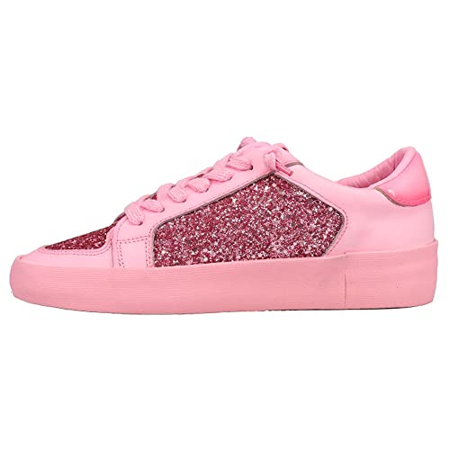 Vintage Havana Womens Alexis 2 Glitter Sneakers Shoes Casual - Pink - Size 7.5 B #TOP13