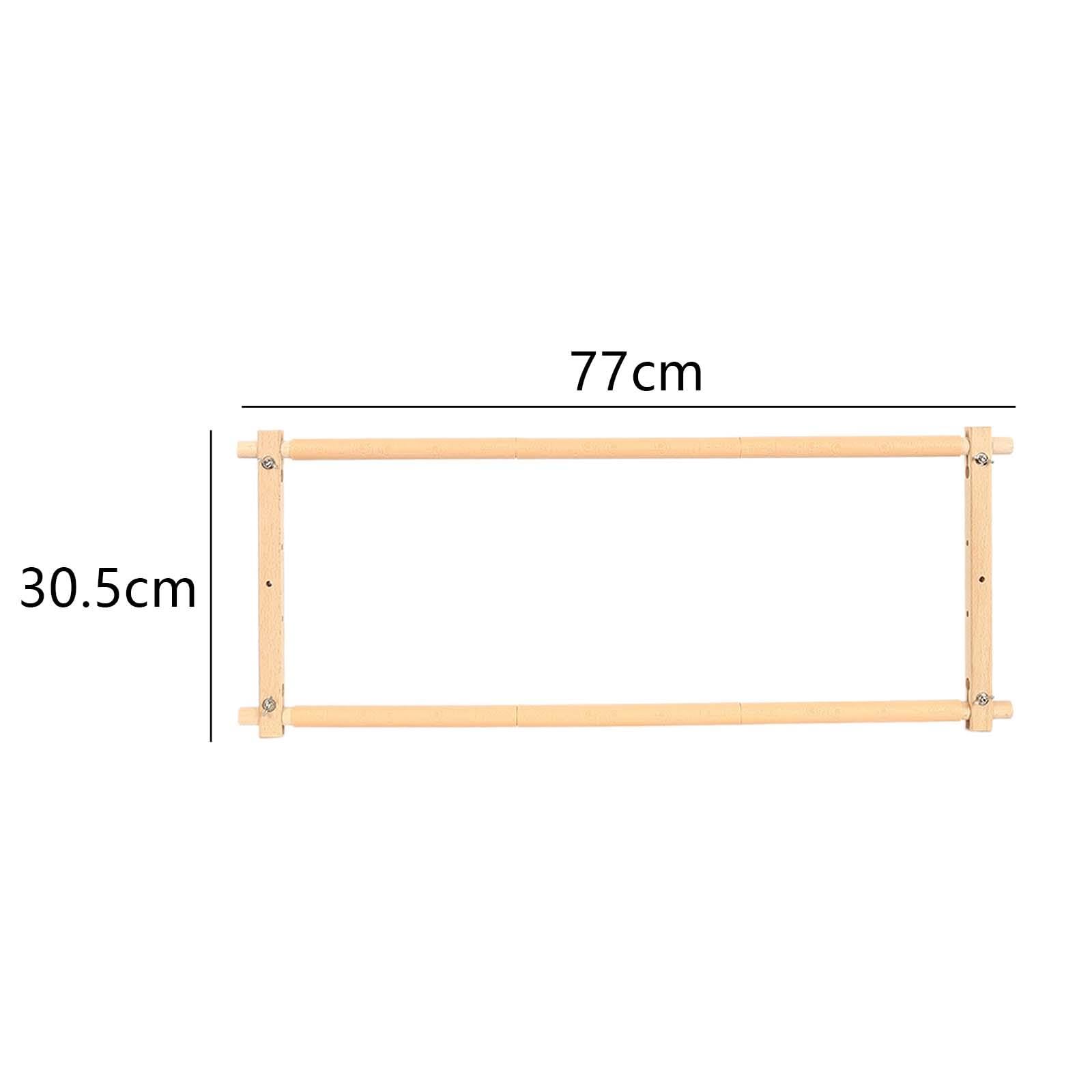 harayaa Soporte para Punto de Cruz, Marco de Desplazamiento, Costura de Madera portátil Profesional para el hogar, Marco de Punto de Cruz Rectangular