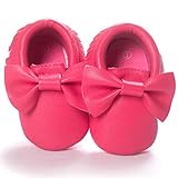 BENHERO Newborn Baby Boys Girls Soft Soled Tassel Bowknots Crib Infant Toddler Prewalker Moccasins...
