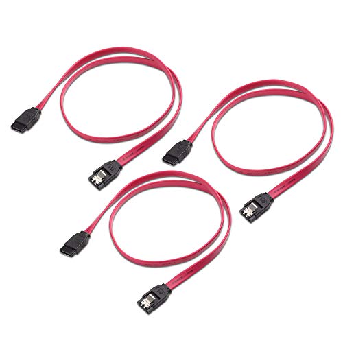 Cable Matters 3-Pack Cable SATA III 6.0 Gbps 18 pulgadas miniatura 6