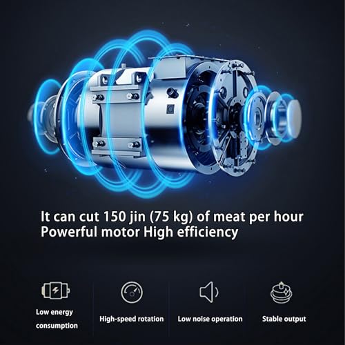 Cortadora de carne eléctrica de acero inoxidable 3.5mm miniatura 7