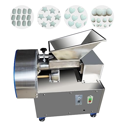 TXMACHINE 6 molds Dough Divider Rounder Commercial Dough Equal Divider Cutter Cutting Machine automatic Pizza Dough cutters for Bakery restaurant shop store hotel (110V/60HZ, 2.82-10.58OZ/80-300g)