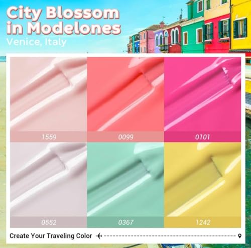 Image of Bolt Bee Gel polish Nail Lacquer | Glossy Gel Finish | Rich Pigmentation | Chip Free | Quick Drying Formula | Long Lasting Nail Polish for Women 15ml set