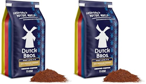 Dutch Bros® OG Medium Roast, Ground Coffee, Bagged 11oz (Pack