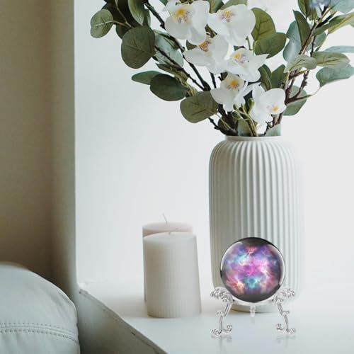 Support boule de cristal en alliage socle décoratif maison - 7