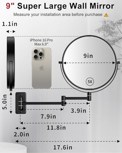 La Mejor Selección de Espejos de aumento de pared los mejores 10. 26 Imagen adicional