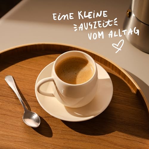 SILBERTHAL Manuelle Kaffeemühle – Verstellbarer Mahlgrad – Handmühle aus Edelstahl und Glas - 8