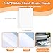 Auihiay 25 Sheets White Printable Shrink Plastic Sheets, Shrink Films Papers for Inkjet Printer Kids DIY Crafts and Mothers Day Gifts Easter Ornament, 8.3 x 11.6 inch / 21 x 29.5 cm