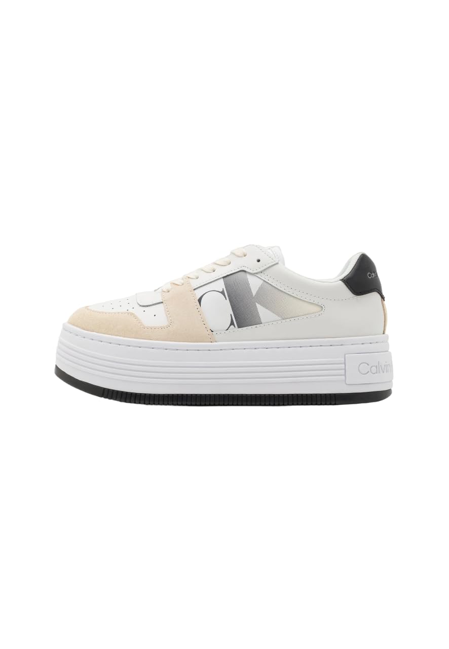 CALVIN KLEIN BOLD FLATF LOW LACE sneakers confortables avec semelle plate durable