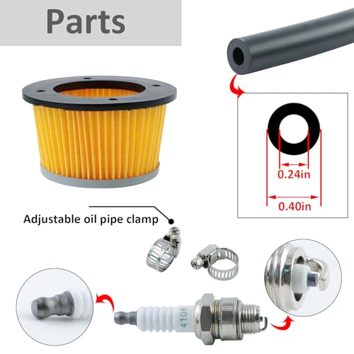 WOTIAN 632230 Carburetor Compatible with Tecumseh 632272 632631 H50 H60 HH60 HH70 631067A Snowblowers Carb Kit 3-8HP Engine - Thumbnail 6