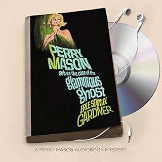 The Case of the Glamorous Ghost Audiolibro Por Erle Stanley Gardner arte de portada