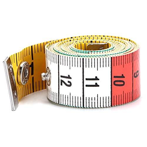 Fita métrica do corpo, marcações claras Fita métrica macia para costura de tecido sob medida tricô d