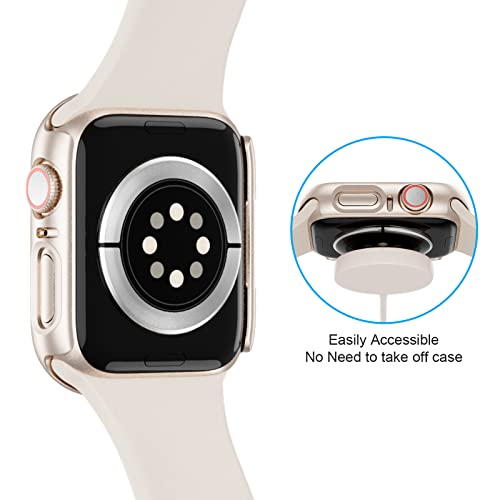 10 Pack Case For Apple Watch Series 3/2/1 42Mm With Tempered Glass Screen Protector, Bharvest High Definition Scratch Resistant Hard Pc Bumper Cover For Apple Watch Accessories (10 Colors, 42Mm) #TOP4