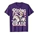 4th Grade Cowgirl Horse Pony First Day School Girls Fourth T-Shirt