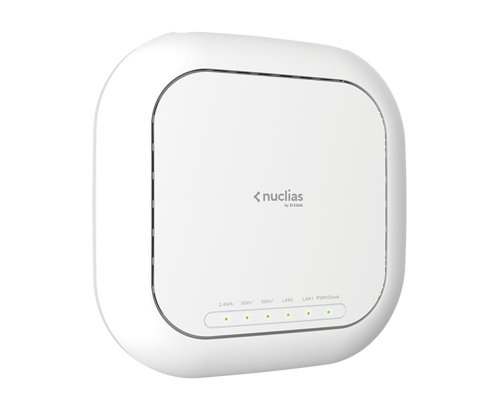 D-Link PoE Access Point WiFi5 AC2200 Nuclias Cloud-Managed Wave 2 Dual Band Internet Network (DBA-2720P)
