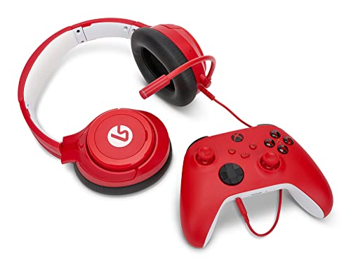 Lucidsound Ls10X Wired Gaming Headset For Xbox Series X|S - Pulse Red, Xbox One, Xbox One X, Xbox One S, Xbox 360, Pc, Mac, Vr, Android, And Ios, Mobile, Headphones, Chat, Gaming Audio #TOP6