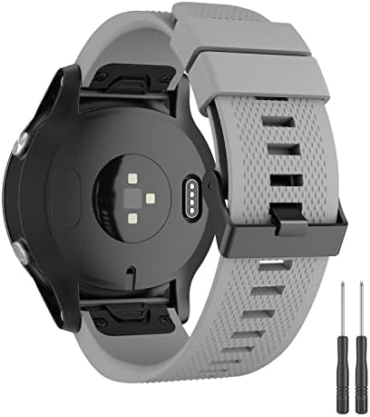 Cinturino Silicone Per Garmin Fenix 5/6/7 - Quick-Fit 22mm, Polso 170-235mm - Foto 14