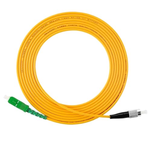 Câble fibre optique monomode FC UPC-SC APC pour un signal TV stable de 10m
