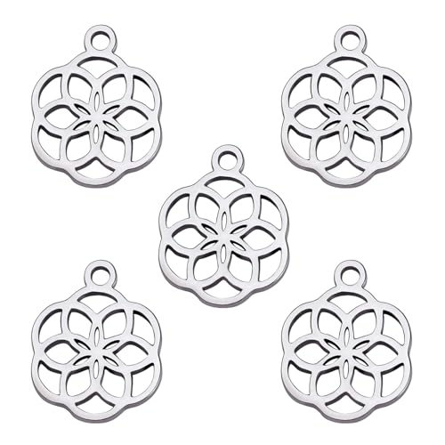 kkjoy Flower of Life Pendant Charms II