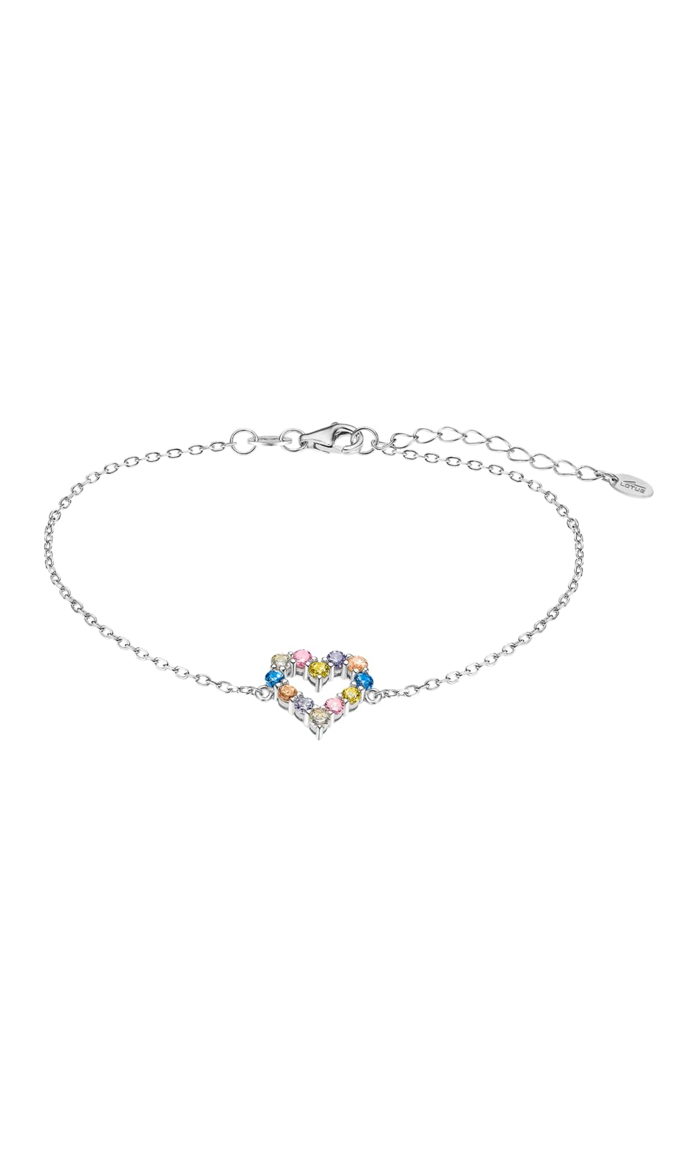 LOTUSBrazalete Silver Pulsera Sra.Corazon.Multico LP3536-2/1 Marca