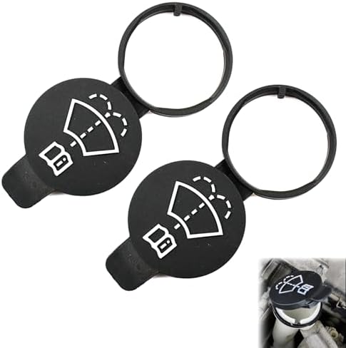 Windshield Washer Fluid Reservoir Cap – Replacement Bottle Cover for Cars, Trucks, SUVs – Durable Plastic Snap-On Cap – Leak-Proof Seal – Easy Installation – Universal Fit