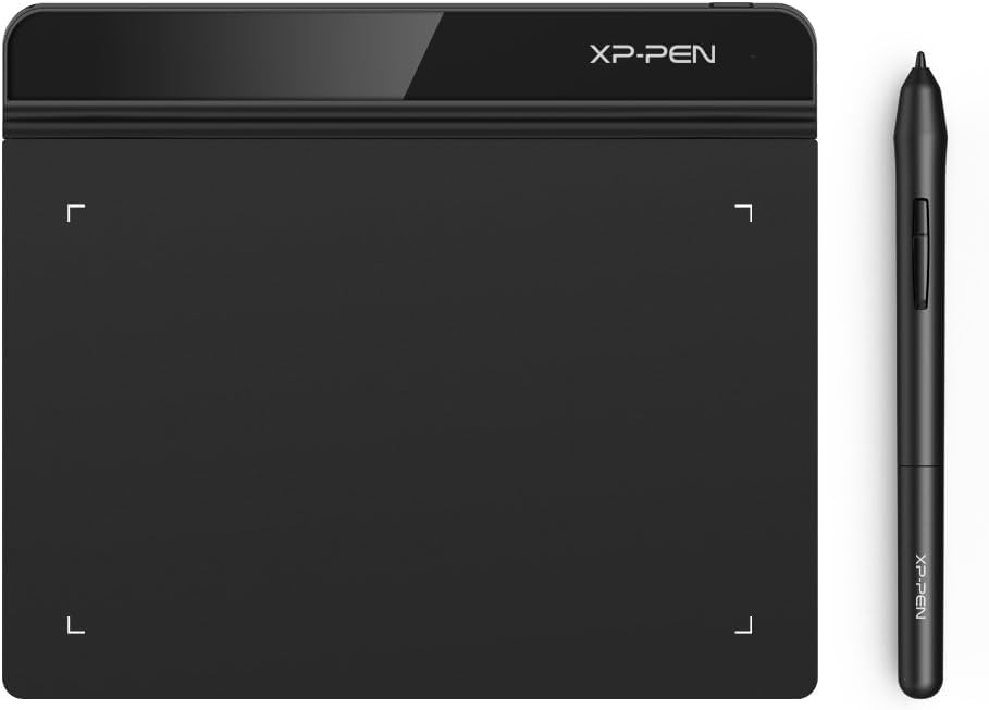 G640 Tableta Gráfica 6 x 4 Pulgadas para Juego OSU, Tableta Grafica Dibujo Digital con lápiz sin...