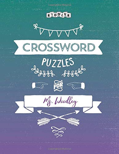 Crosswords for Ms. Woodley