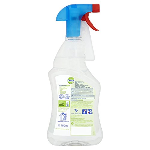 Dettol Antibacterial Surface Cleaning Spray, Lime and Mint, 750 ml (Pack of 1) (Packaging May Vary)