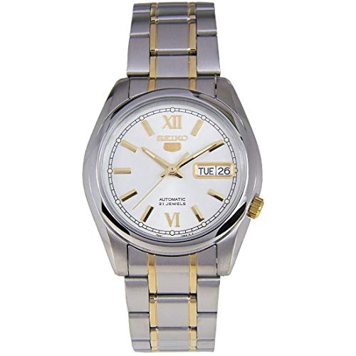 Image of SEIKO 5 Automatic Silver Dial Men's Watch SNKL57