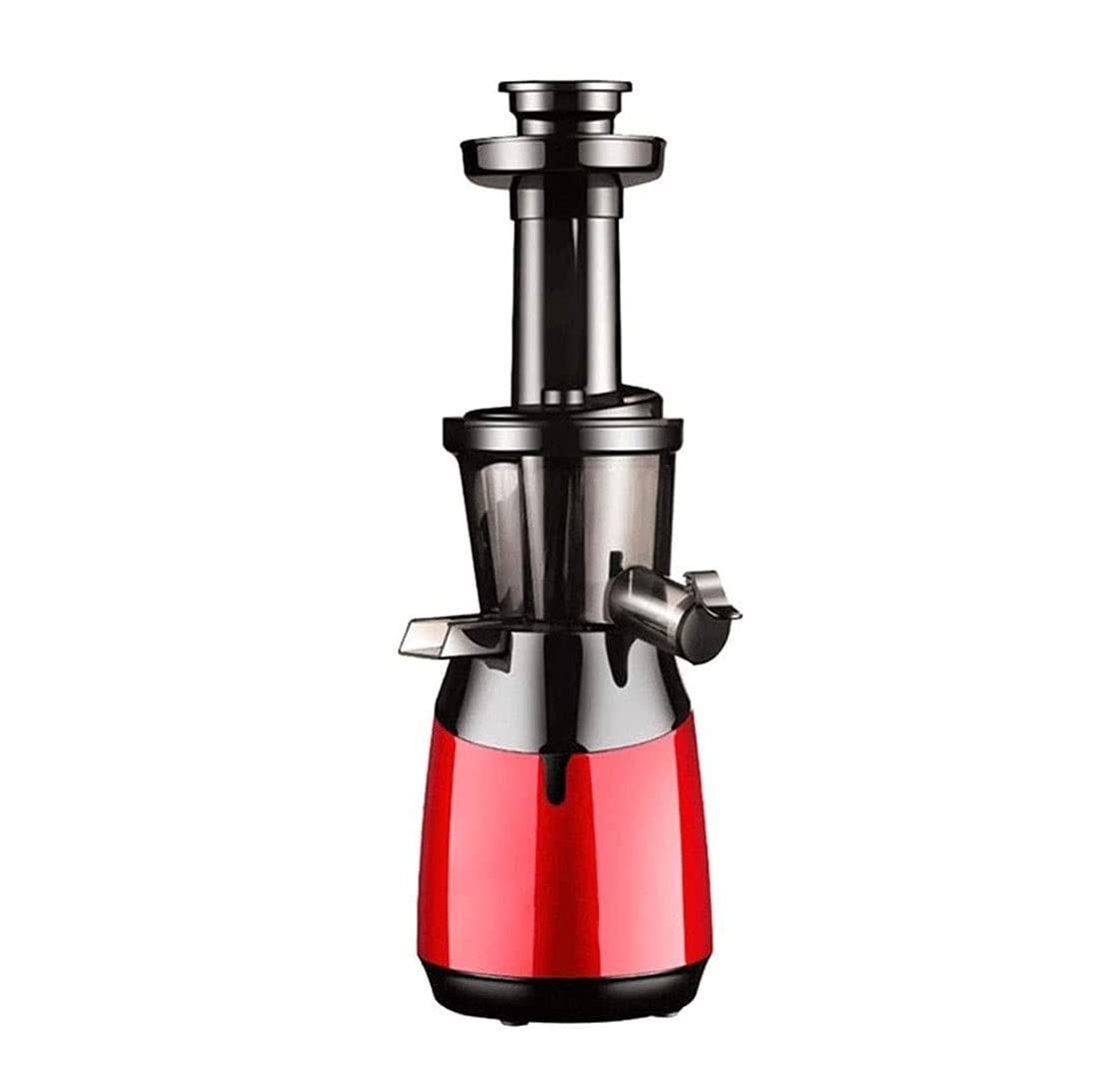 Exprimidor Lento Compacto, Extractor de masticación, exprimidor de Prensa en frío para Frutas de nutrientes y Verduras, pequeño exprimidor BPA- Motor Gratuito, fácil de Limpiar, Tranquilo.