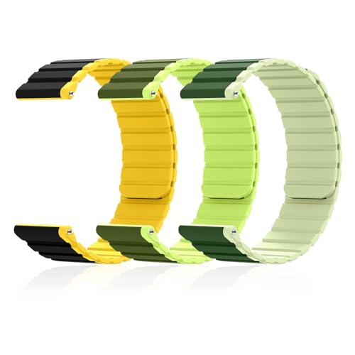 Image of YODI Watch Band Compatible with Fitbit Versa 4 / Fit bit Versa 3 / Fitbit Sense /Sense 2 Band, Soft Replacement Silicone Wristband for Women Flexible Waterproof Sport Watch Strap for Men Large