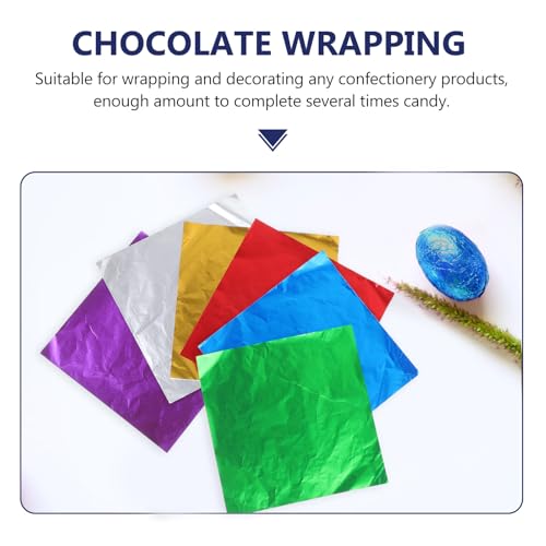 Emballage chocolat aluminium 15 cm pour protéger et décorer vos confiseries - 3