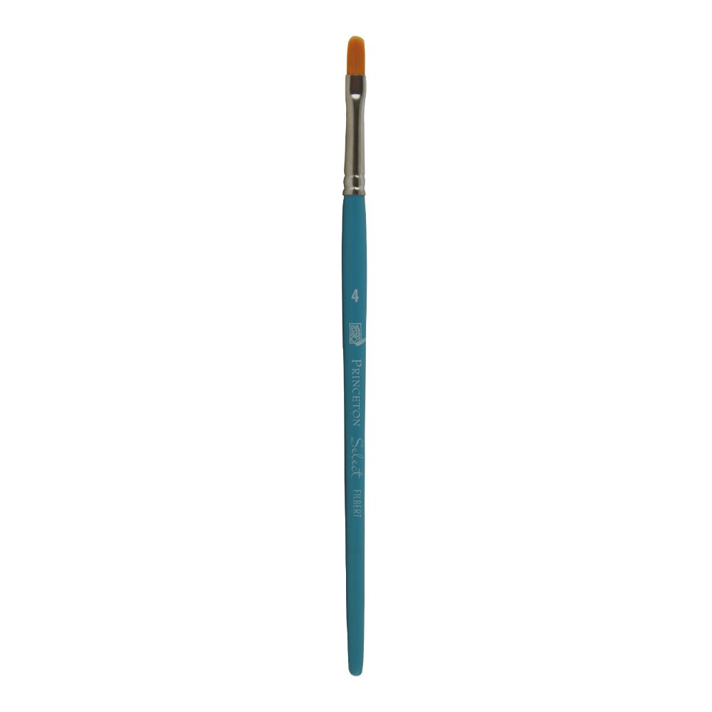 Princeton Art & Brush Company Princeton Blue Pri Select Syn Sh Filbert Size 4