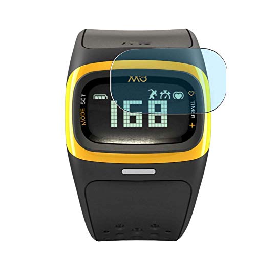 Vaxson 3 Unidades Protector de Pantalla Anti Luz Azul, compatible con Mio Alpha 2 smartwatch Smart Watch [No Vidrio Templado] TPU Película Protectora