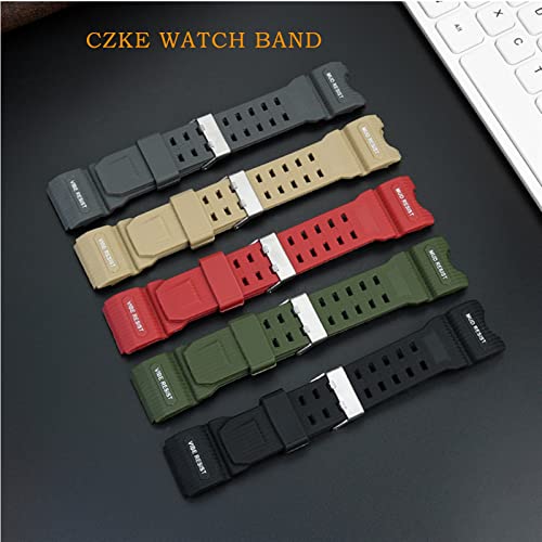 Bracelet montre résine finition agate de qualité supérieure 24mm