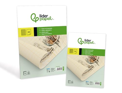Liderpapel ML97 – Block Millimeterpapier kopfgeleimt