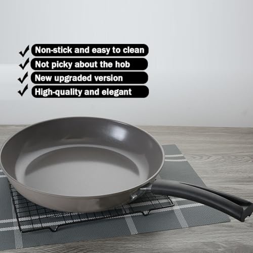 Wok redondo de acero inoxidable 30 cm miniatura 3
