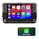 SCUMAXCON 6.5" Car Radio RCD360S Carplay RCD330 Carplay USB RVC Bluetooth AM/FM SD for VW Golf MK5 MK6 Caddy Polo Jetta Passat EOS - Image 1