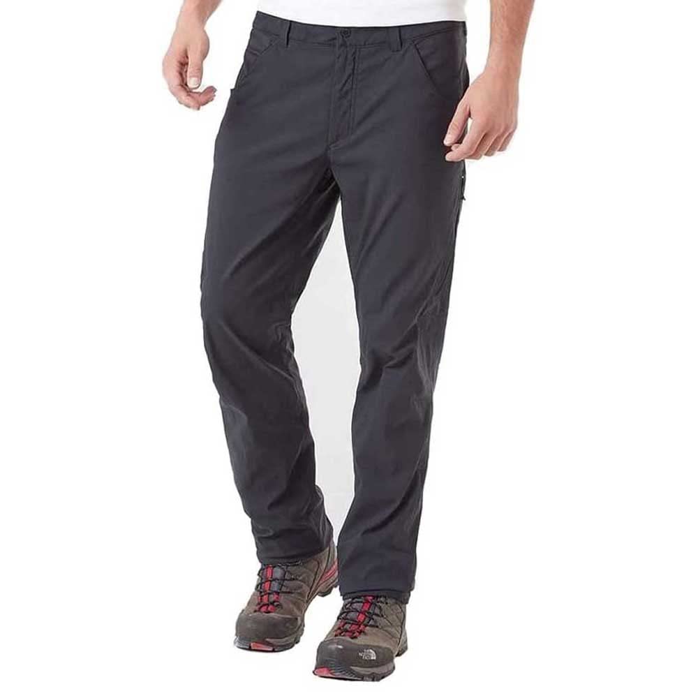 Berghaus Men's Ortler 2.0 Walking Trousers | Water Resistant | Comfortable Fit | Breathable Full Leg Trousers, Carbon, 30 32